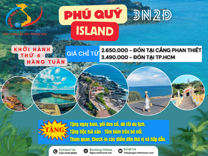 TOUR ĐẢO PHÚ QUÝ - MALDIVES VIỆT NAM